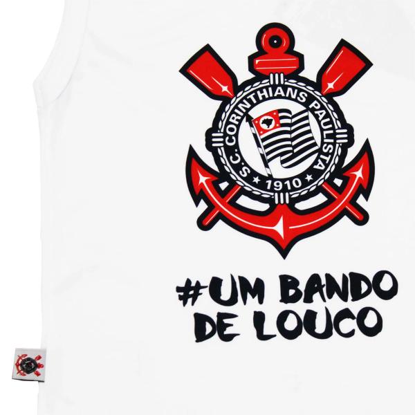 Imagem de Camisa Corinthians Infantil Regata Oficial Revedor