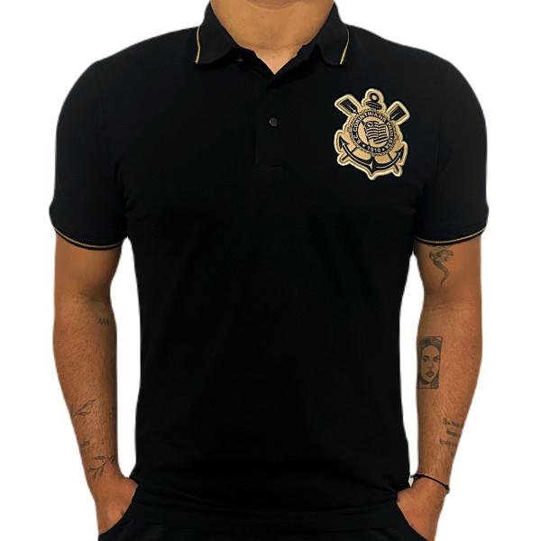 Imagem de Camisa Corinthians Polo Gold - Masculino