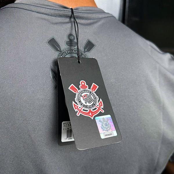 Imagem de Camisa Corinthians Recortes Chumbo - Masculino