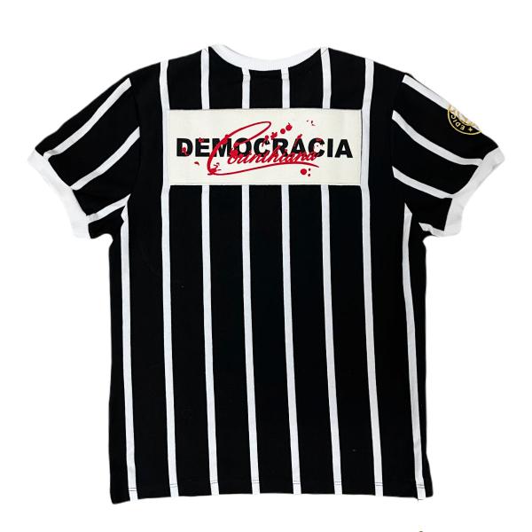 Imagem de Camisa Corinthians Retrô Democracia 1982 Algodão - Infantil