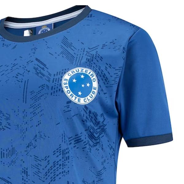 Imagem de Camisa Cruzeiro Feminina Building Oficial Blusinha Braziline