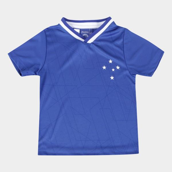 Imagem de Camisa Cruzeiro Infantil Celeste Braziline