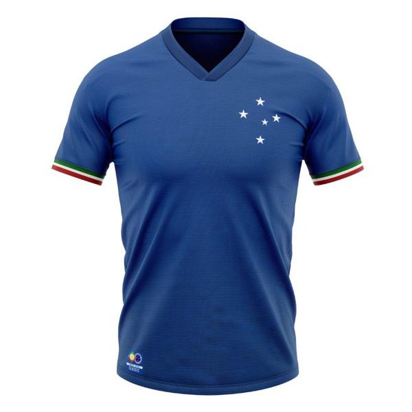 Camisa Cruzeiro RetrôMania Palestra I Masculina Imagem de Camisa Cruzeiro RetrôMania Palestra I Masculina