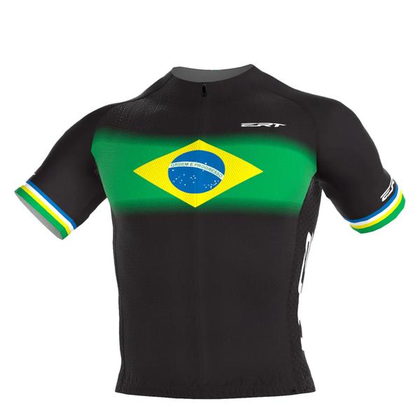 Imagem de Camisa de Ciclismo ERT New Elite Campeao Brasileiro Tam M