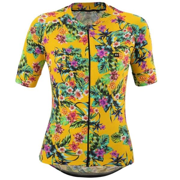 Imagem de Camisa de Ciclismo Feminina Márcio May Funny Colorful Autumn