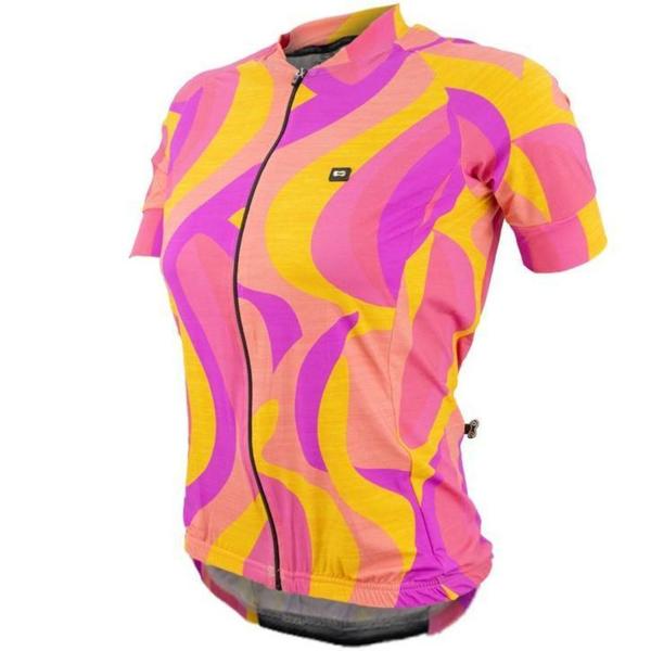 Imagem de Camisa de Ciclismo Feminina Márcio May Funny Sun Island 