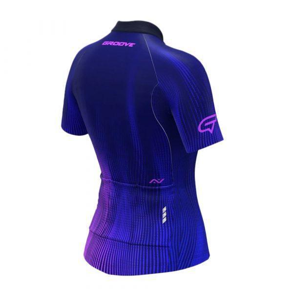 Imagem de Camisa de ciclismo Groove UltraXC feminino roxo GG