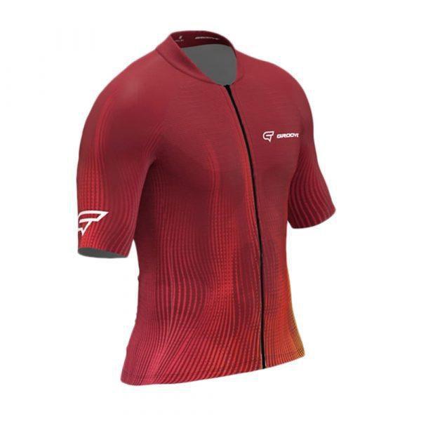 Camisa de ciclismo Groove UltraXC masculino vermelho PP - Groove Bikes Imagem de Camisa de ciclismo Groove UltraXC masculino vermelho PP