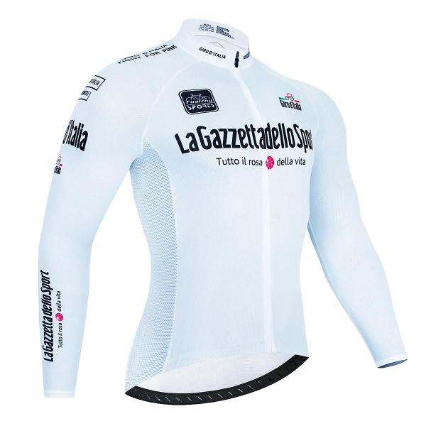 Imagem de Camisa de Ciclismo Masculina de Manga Longa - Anti-UV e Secagem Rápida - Tour de Italy