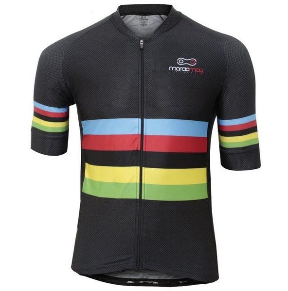 Imagem de Camisa de Ciclismo Masculina Márcio May Pro Campeão Mundial Preta