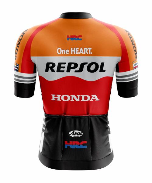 Imagem de Camisa de Ciclismo Masculina Repsol Manga Curta Equipe