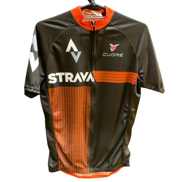 Imagem de Camisa de Ciclismo Time Strava Full Ziper