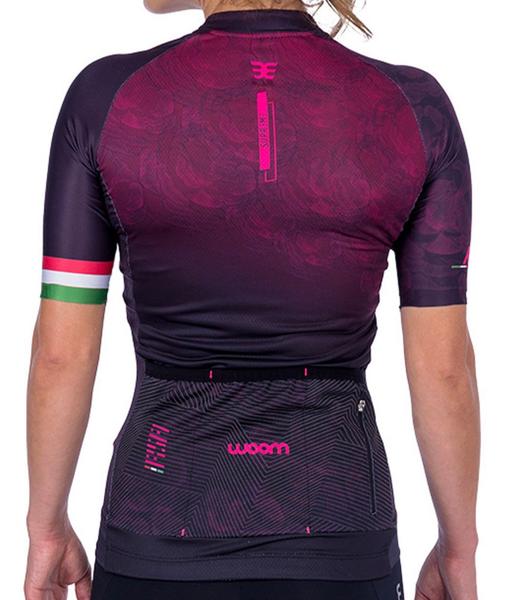 Imagem de Camisa De Ciclismo Woom Supreme Rosa Feminina Coleção 2021 