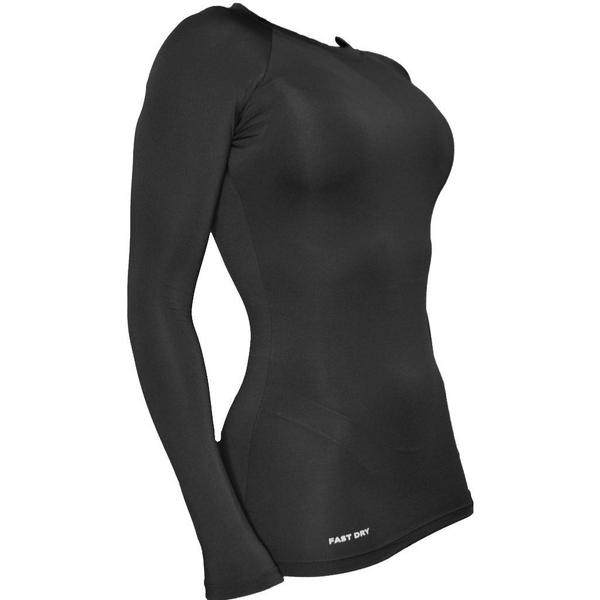 Imagem de Camisa de compressão térmica feminina United Rash Guard tecnologia Fast Dry T FPS 50+