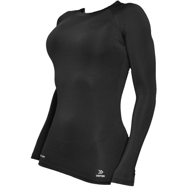 Imagem de Camisa de compressão térmica feminina United Rash Guard tecnologia Fast Dry T FPS 50+