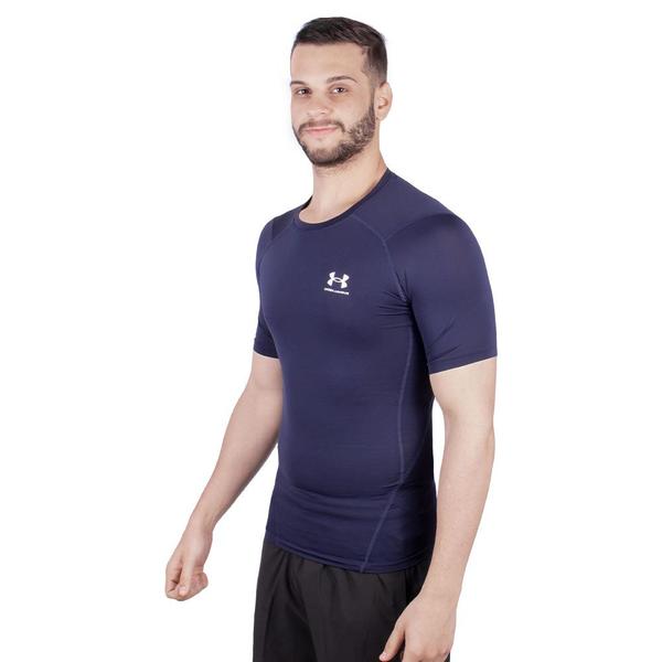 Camisa de Compressao Under Armour Heatgear Marinho Camisa e Camiseta Esportiva Magazine Ezu