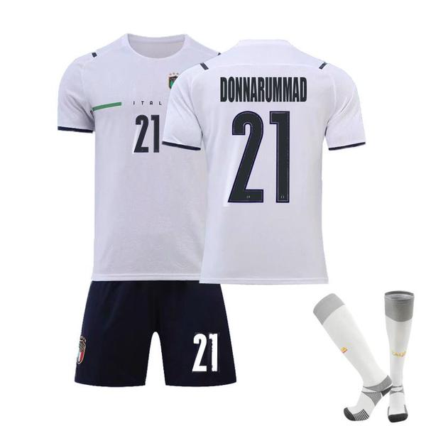 Imagem de Camisa de Futebol Italy Home Colors Donnarumma 21 Camisa