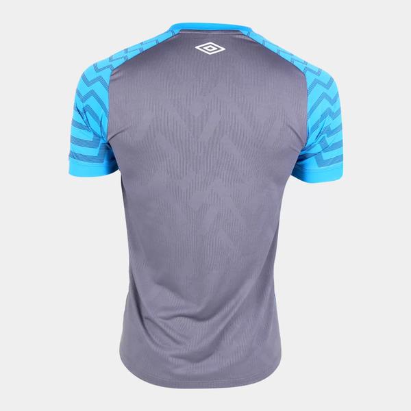 Imagem de Camisa de Goleiro Grêmio 21/22 s/n Torcedor Umbro Masculina - Grafite+Azul