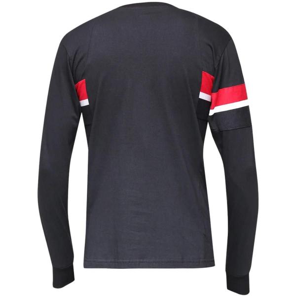 Imagem de Camisa de Goleiro Manga Longa São Paulo 2005 Retrô Mania Masculina - Preto