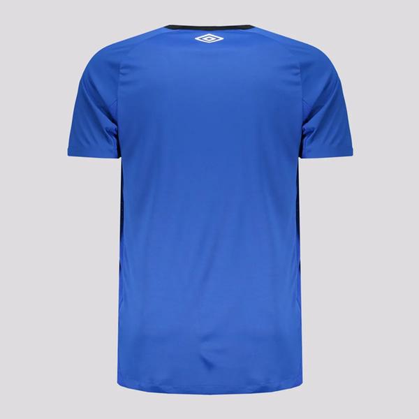 Imagem de Camisa de Goleiro Santos 22/23 s/n Torcedor Umbro Masculina - Azul Royal+Preto