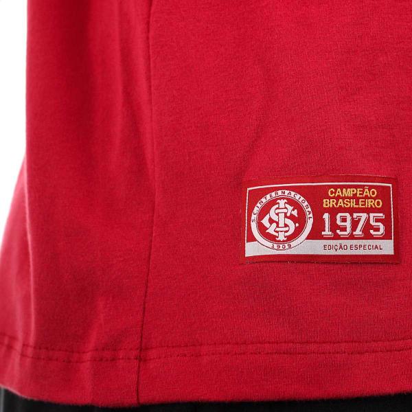 Imagem de Camisa de Time Retrômania Internacional 1975 Vermelho - Masculino