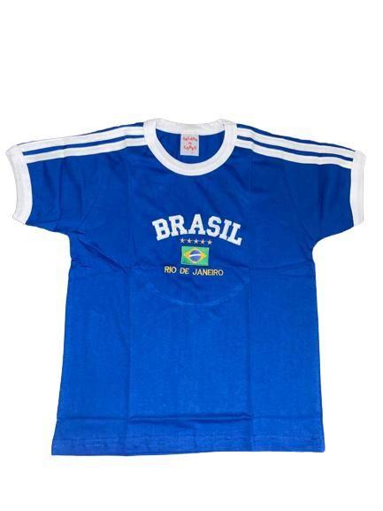 Imagem de Camisa do Brasil Bordada Adulto Unissex