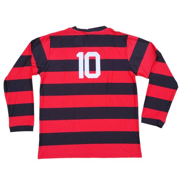 Imagem de Camisa do Flamengo Infantil com Proteção UV M. Longa Oficial