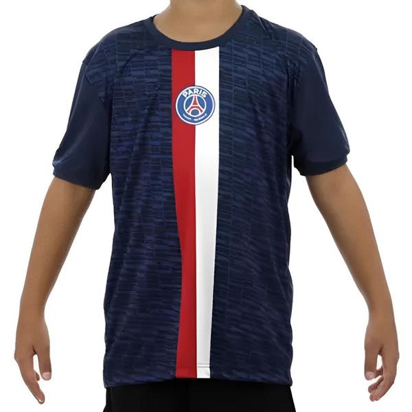 Imagem de Camisa do PSG Infantil Menino Braziline Illuvium Marinho