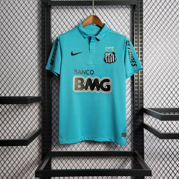 Imagem de Camisa do Santos Retrô 2011 Azul Uniforme Especial