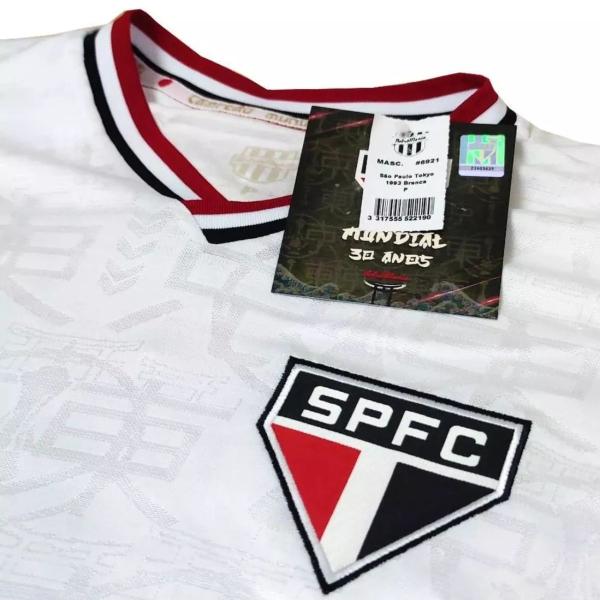 Imagem de Camisa do São Paulo Mundial 1993 Tokyo Retromania Masculina