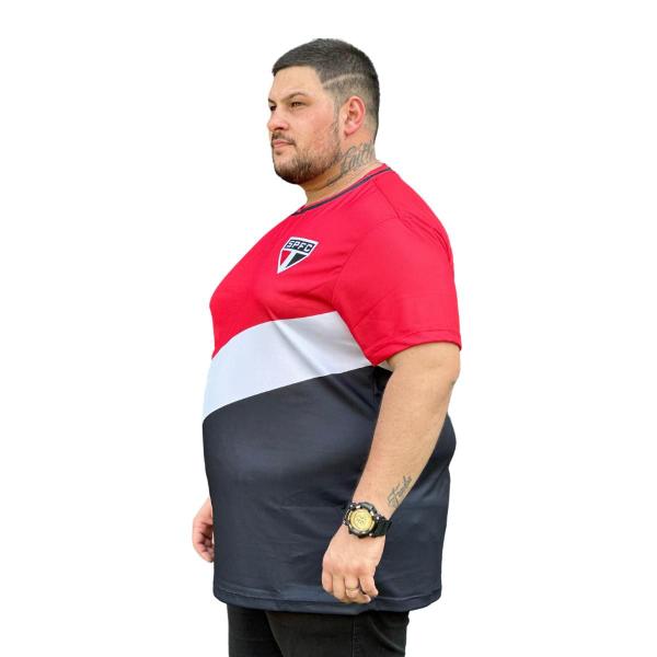 Imagem de Camisa Do São Paulo Oficial Camiseta Campeão De Tudo SPFC PLUS SIZE