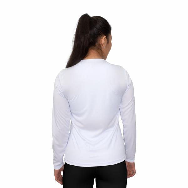 Imagem de Camisa Dry Basic LS Muvin Feminina - Proteção UV50 - Manga Longa - Corrida, Caminhada e Academia