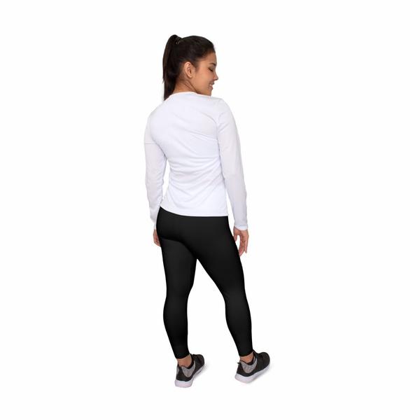 Imagem de Camisa Dry Basic LS Muvin Feminina - Proteção UV50 - Manga Longa - Corrida, Caminhada e Academia