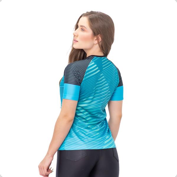 Imagem de Camisa dry fit academia feminina com proteção UV B37