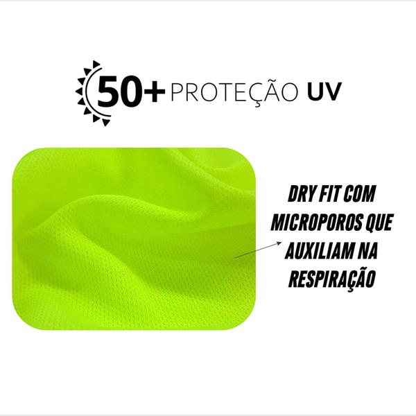 Imagem de Camisa dry fit academia feminina com proteção UV B41