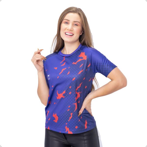 Imagem de Camisa dry fit academia feminina com proteção UV B42