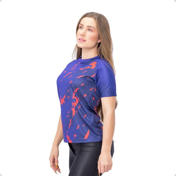 Imagem de Camisa dry fit academia feminina com proteção UV B42