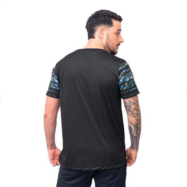 Imagem de Camisa Dry Fit Academia Treino Masculina Com Proteção Uv B16