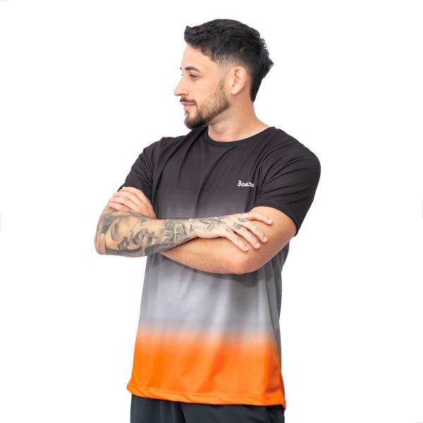 Imagem de Camisa Dry Fit Academia Treino Masculina Com Proteção Uv B18