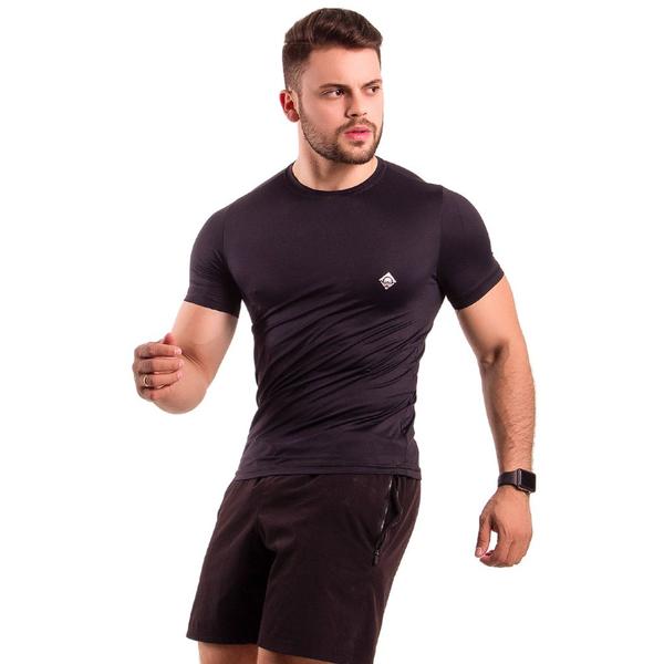 Imagem de Camisa Dry Fit Masculina Poliamida Academia Proteção Solar