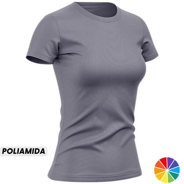 Imagem de Camisa Dry Fit Poliamida Feminina Academia Proteção Solar