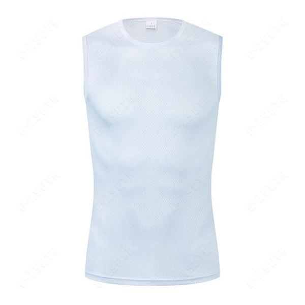 Camisa e Colete de Ciclismo Masculina - Reflexiva, Secagem Rápida e Branca Imagem de Camisa e Colete de Ciclismo Masculina - Reflexiva, Secagem Rápida e Branca