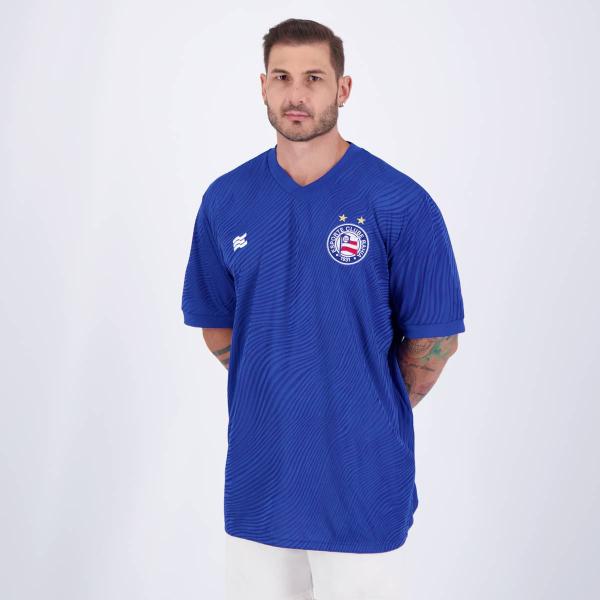 Imagem de Camisa Esquadrão Bahia Jacquard Azul