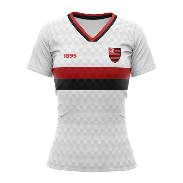 Camisa Feminina Flamengo Schoolers Oficial Licenciada - BRAZILINE Imagem de Camisa Feminina Flamengo Schoolers Oficial Licenciada