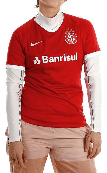 Imagem de Camisa Feminina Internacional 1 19/20 Vermelha