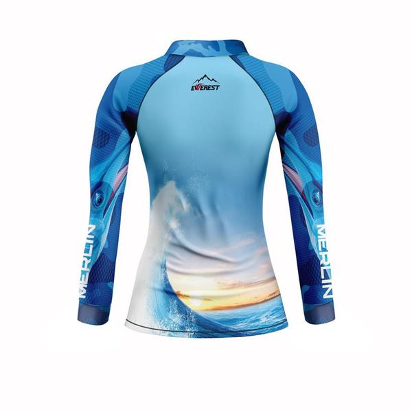 Imagem de Camisa Feminina Pesca C/ Proteção Uv50 Marlin Pescaria