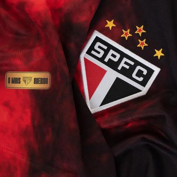 Imagem de Camisa Feminina São Paulo 2024 Uniforme 3 Comemorativa NB