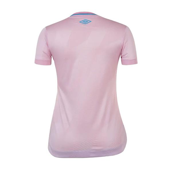 Imagem de Camisa Feminina Umbro Grêmio Outubro Rosa 2024 Rosa