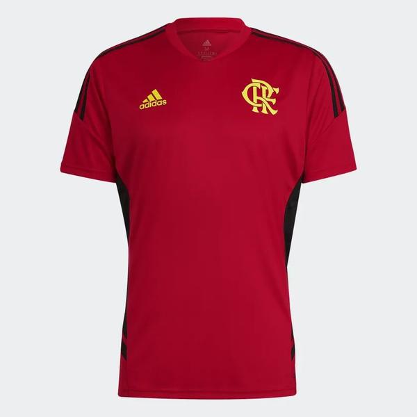 Imagem de Camisa flamengo adidas treino 2022 vermelha