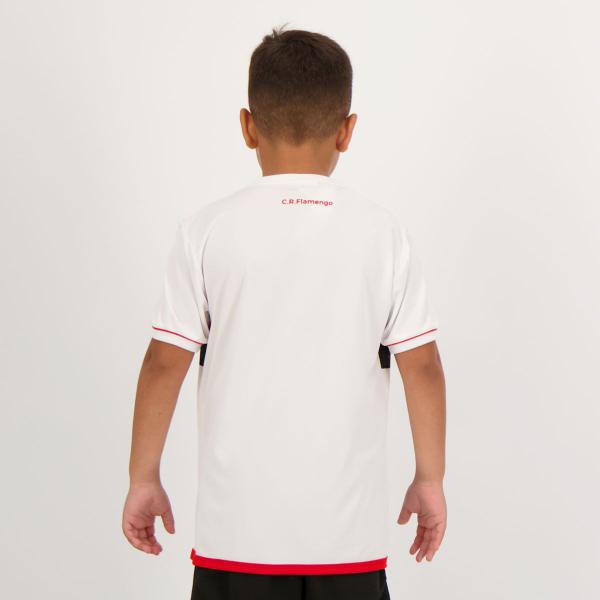 Imagem de Camisa Flamengo Approval Infantil Branca